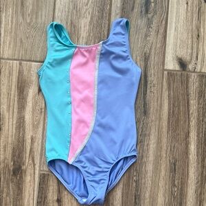 Colorful Sleeveless Leotard